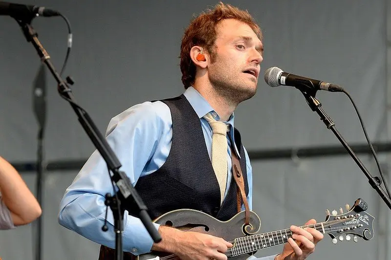 The great Chris Thile playing his fine Mandolin